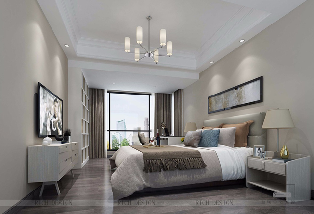  博林天瑞臥室裝修設(shè)計案例效果圖