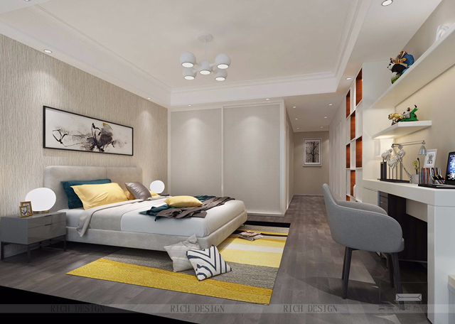  博林天瑞別墅兒童房裝修設(shè)計案例效果圖