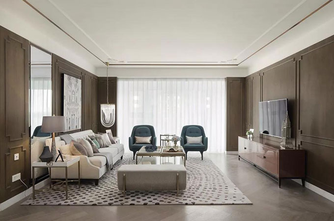 別墅裝修案例客廳