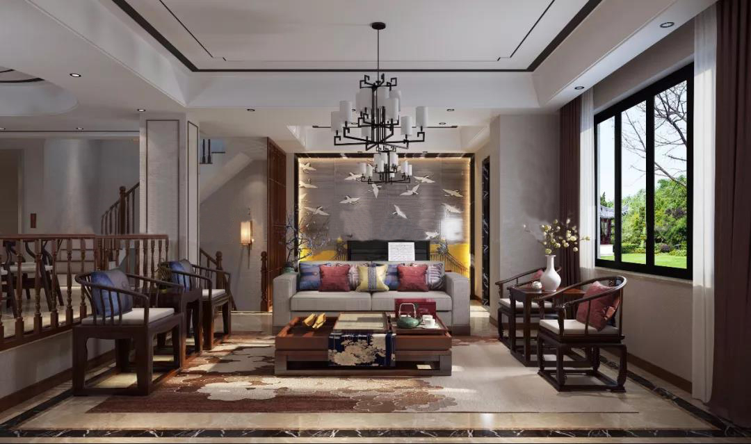 別墅裝修設(shè)計(jì)客廳