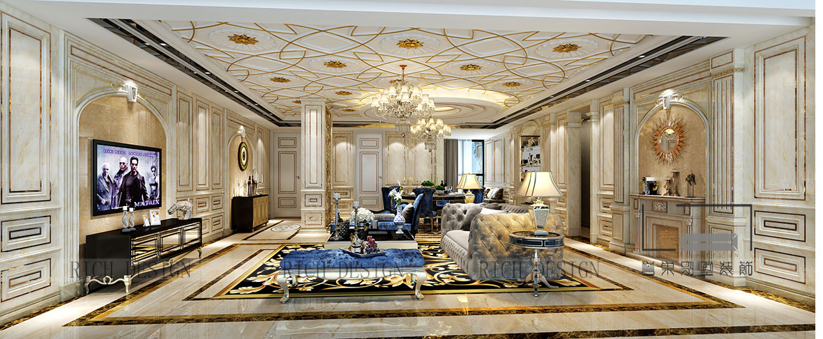 歐式別墅裝飾效果圖