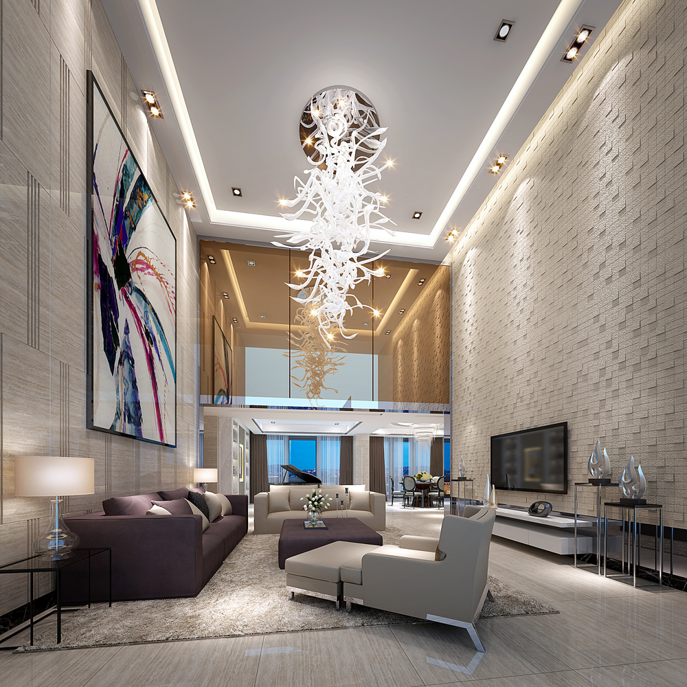 現(xiàn)代客廳別墅裝飾