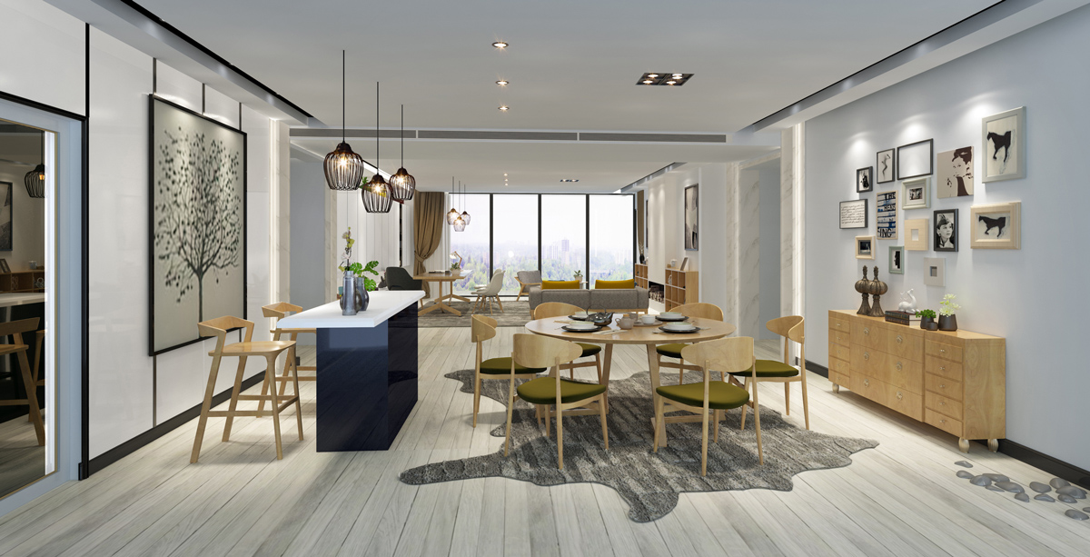 別墅餐廳裝潢效果圖