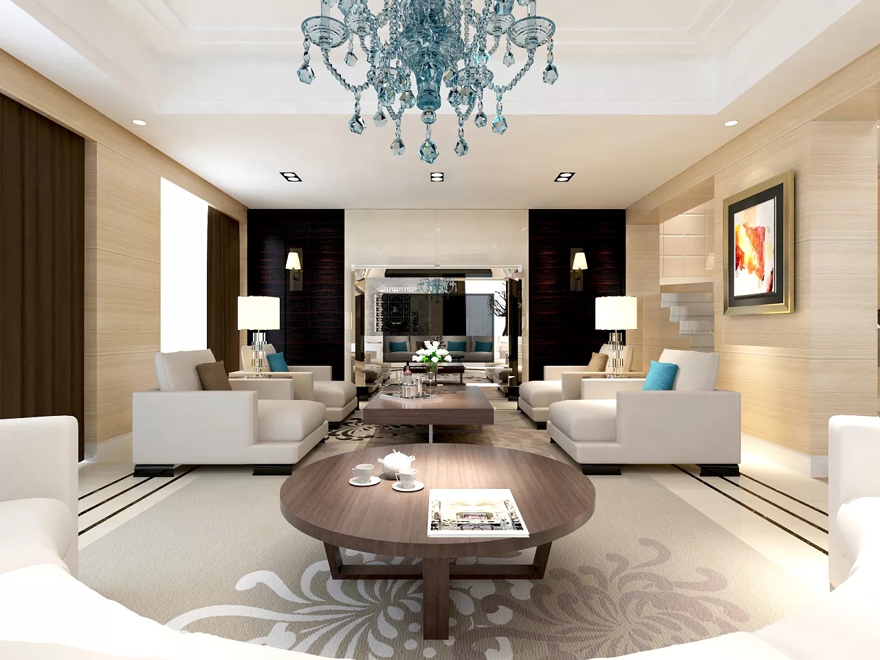 現(xiàn)代客廳裝修設(shè)計(jì)效果圖