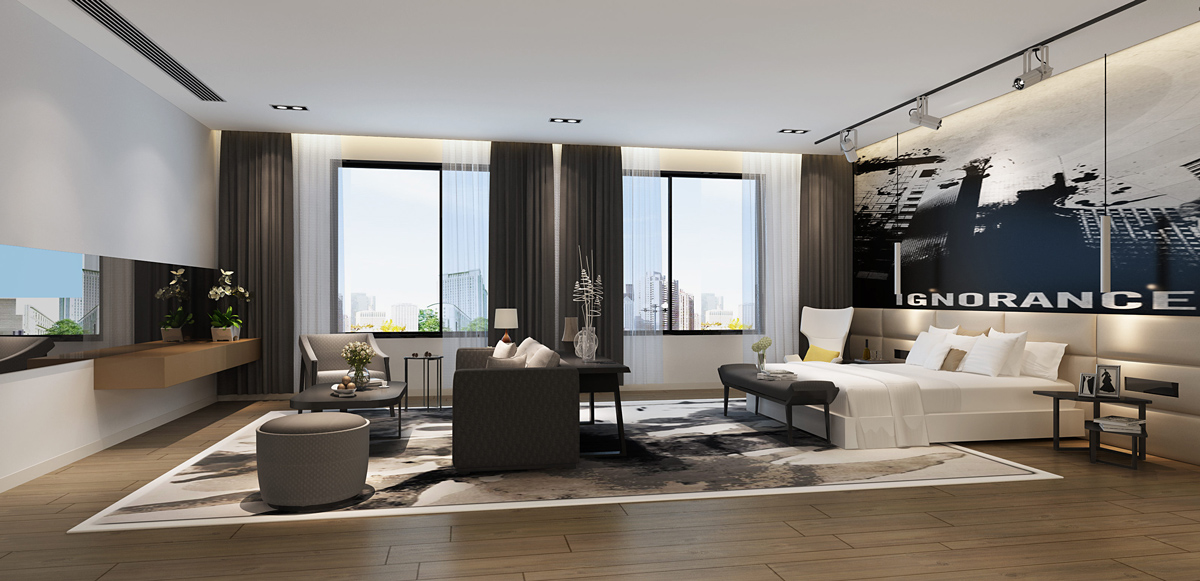 現(xiàn)代臥室裝修設(shè)計(jì)效果圖