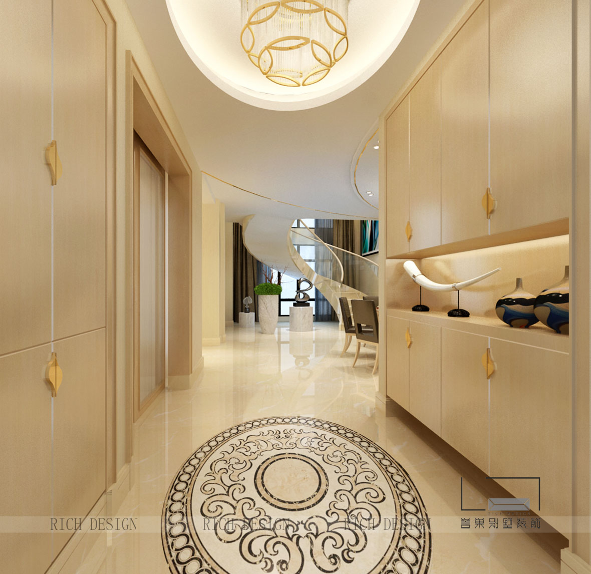 別墅玄關裝修設計