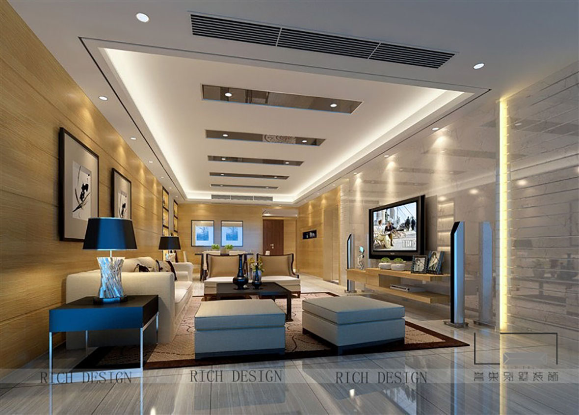 別墅客廳裝修設(shè)計效果圖