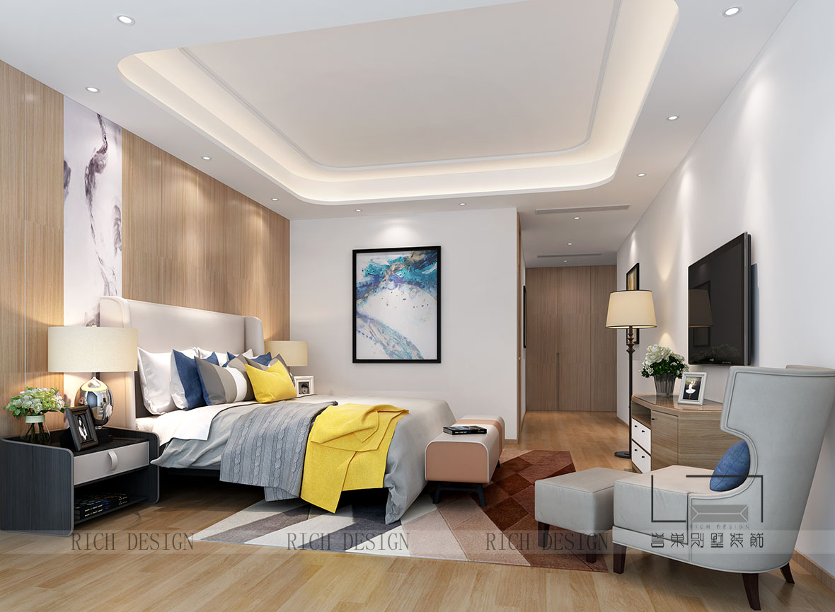 現(xiàn)代臥室裝飾設計效果圖