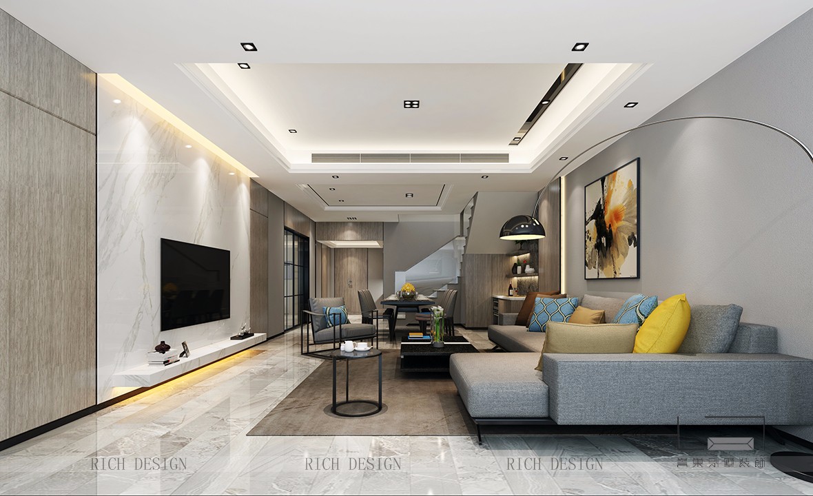現(xiàn)代客廳裝飾設計效果圖