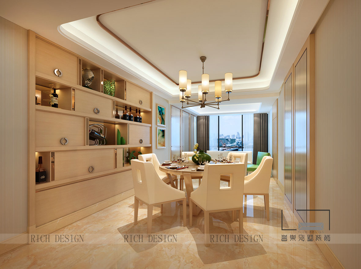 現(xiàn)代餐廳裝修設(shè)計(jì)效果圖