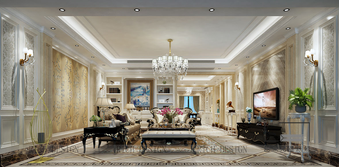 歐式別墅裝修設(shè)計(jì)效果圖