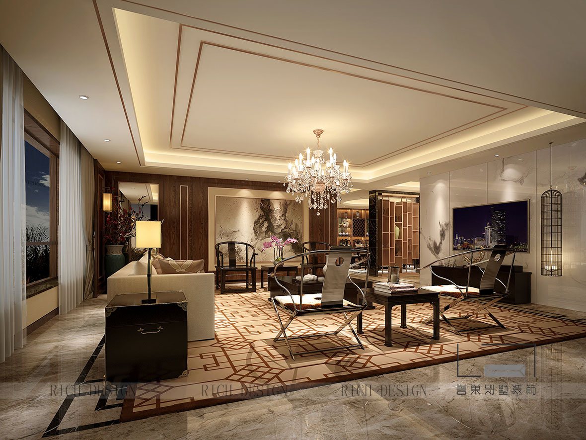 禪意新中式別墅裝修設(shè)計(jì)