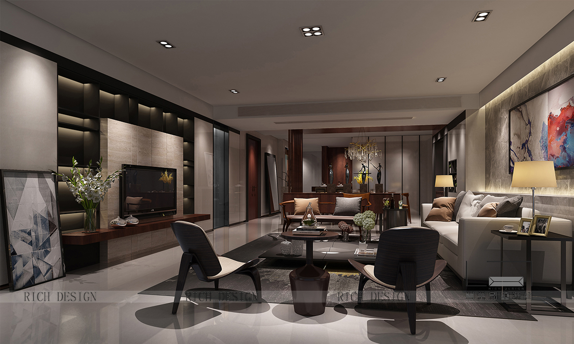 別墅客廳裝修設(shè)計(jì)效果圖