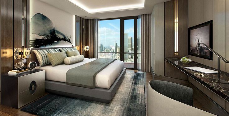 現(xiàn)代別墅裝修臥室效果圖