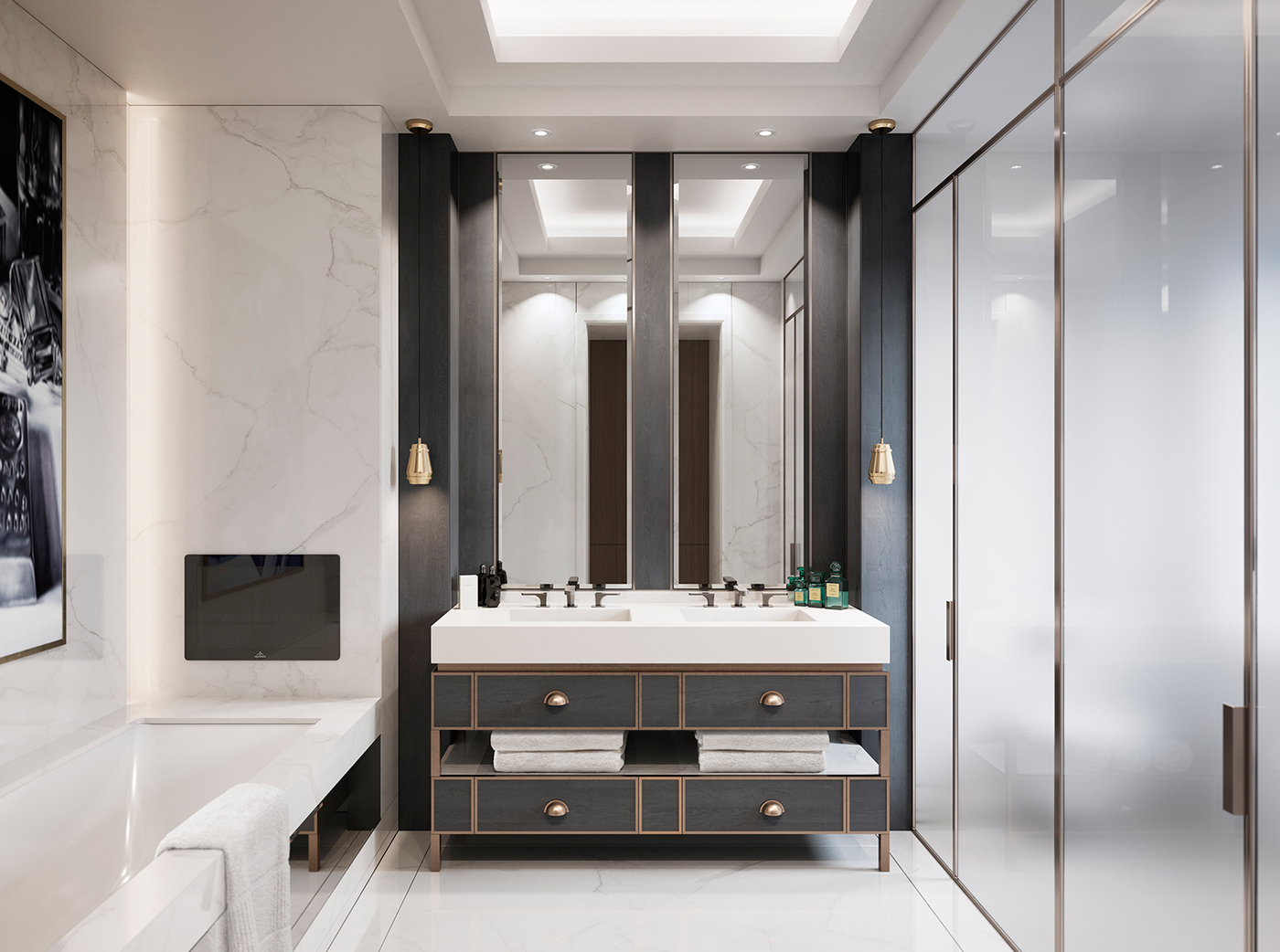 衛(wèi)浴裝飾設(shè)計(jì)效果圖