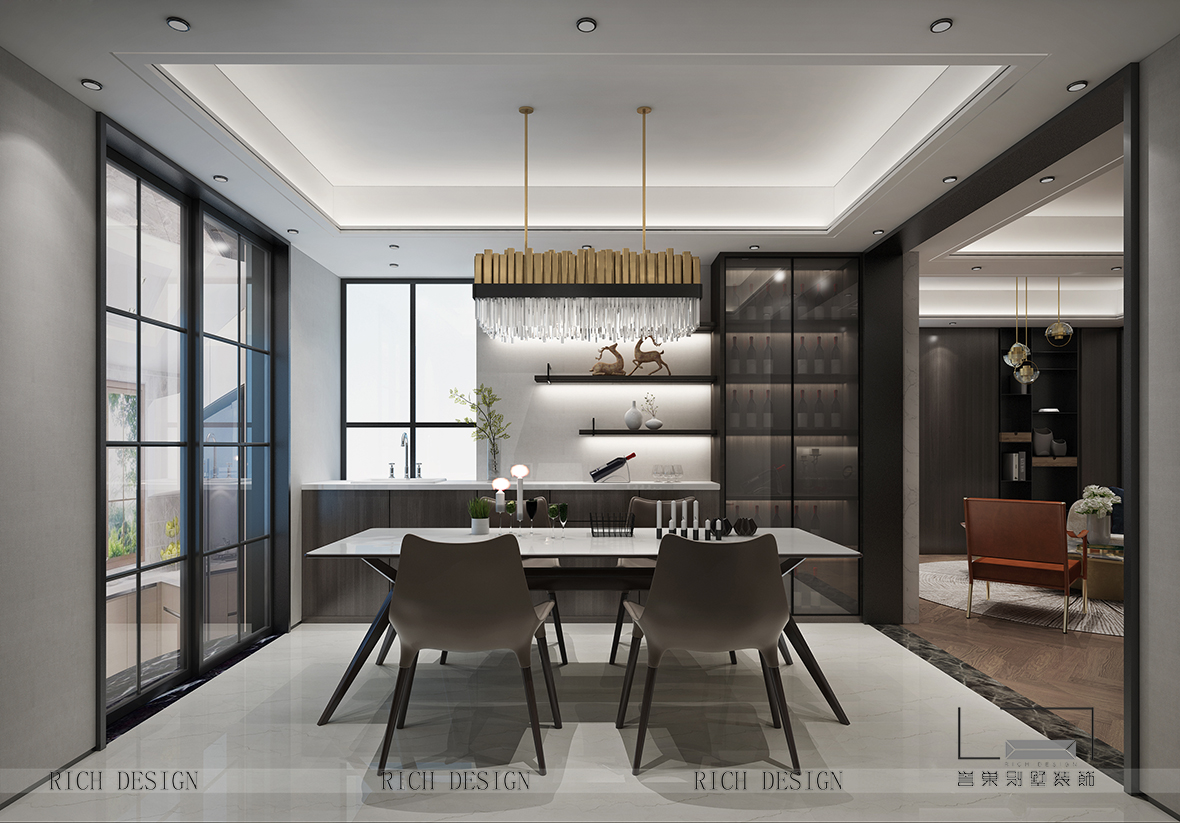 黑白灰家裝打造純潔、樸素、時尚之美