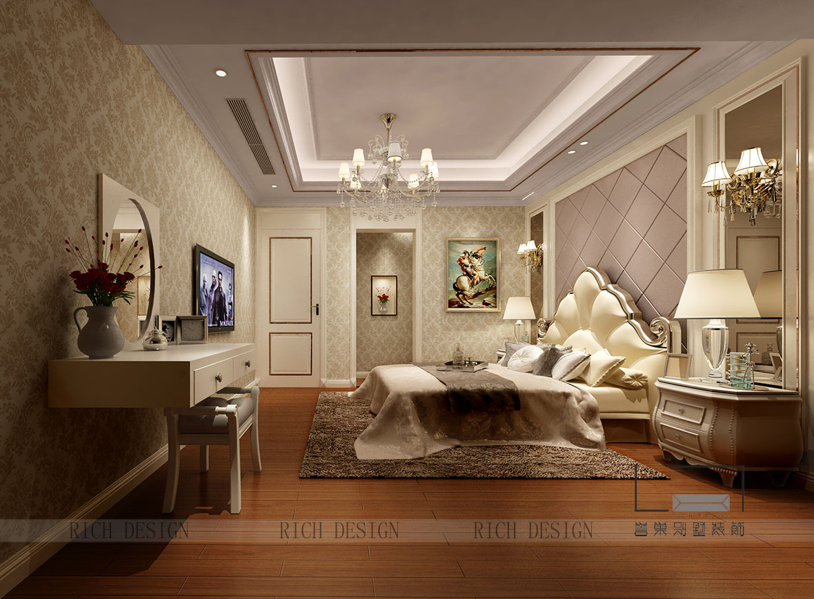 深圳中洲華府·歐式別墅裝修效果圖