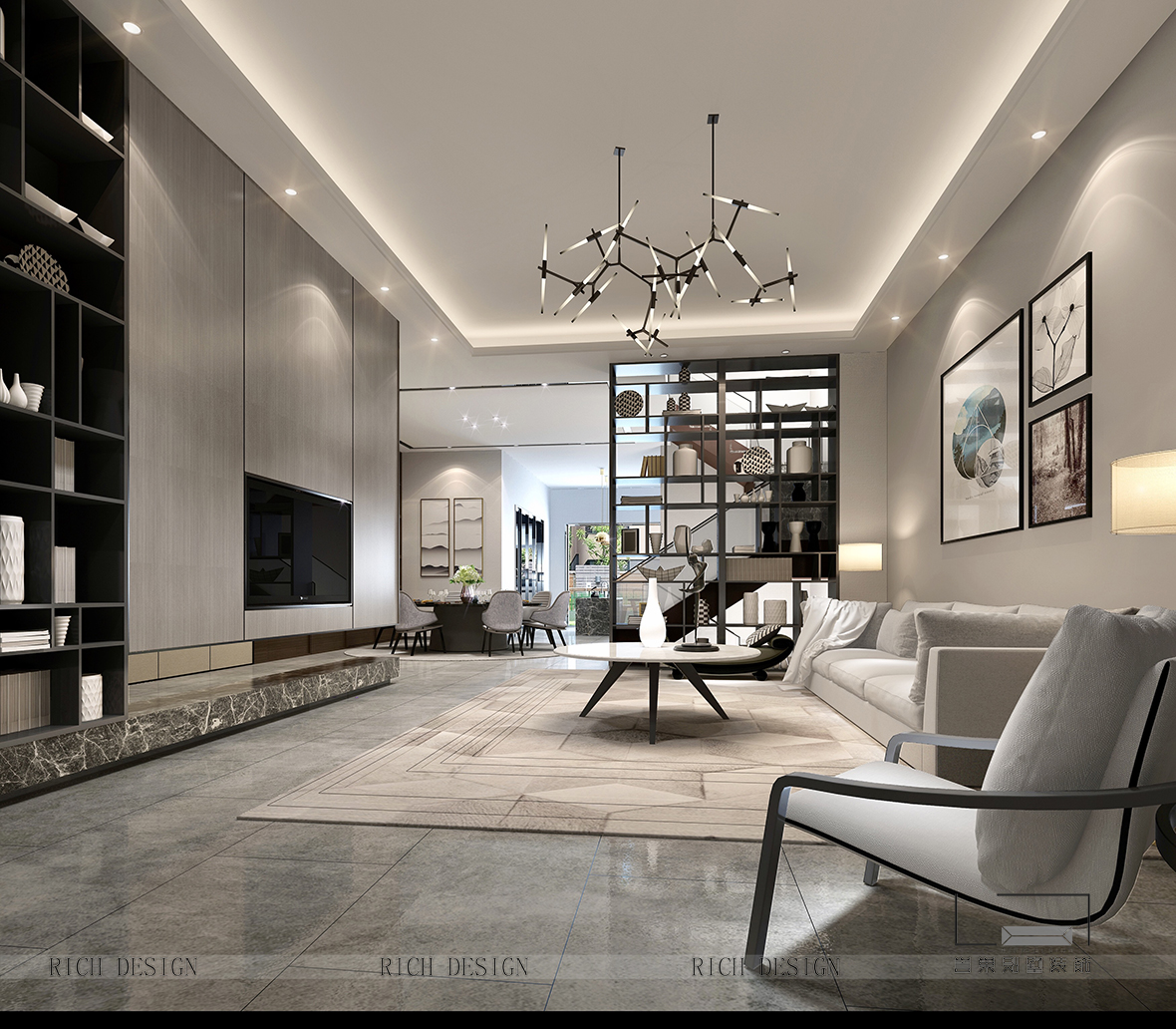 深圳瑞士半山別墅設(shè)計(jì)效果圖