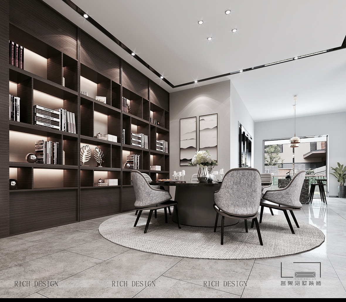 深圳瑞士半山別墅設(shè)計(jì)效果圖