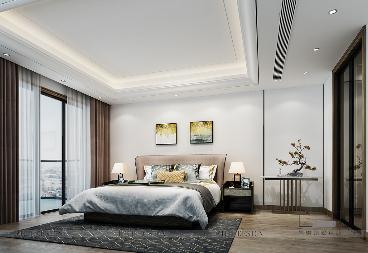 “輕奢脫俗、藝術(shù)美感”的別墅裝修設(shè)計(jì)