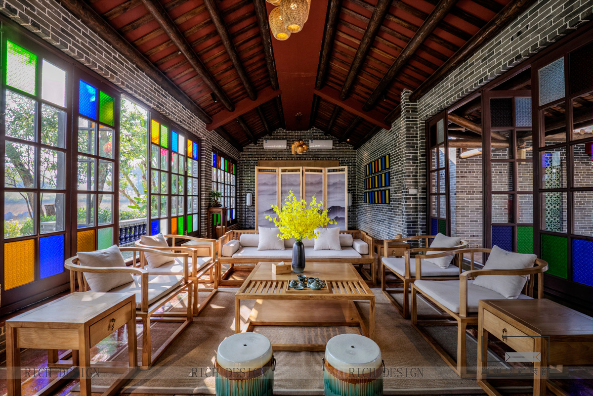 英德酒店大廳裝修實景圖