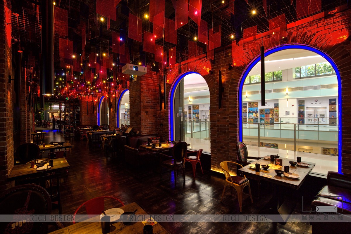 深圳音樂餐廳裝修實景圖