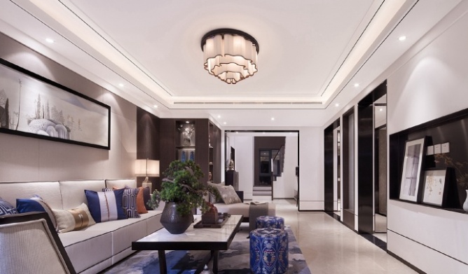 新中式客廳裝飾欣賞圖