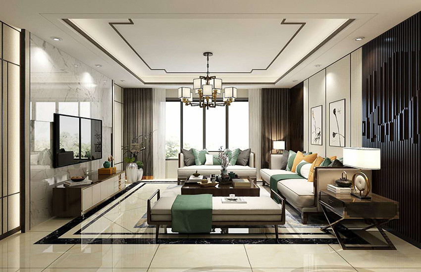 室內(nèi)中式客廳裝修效果圖