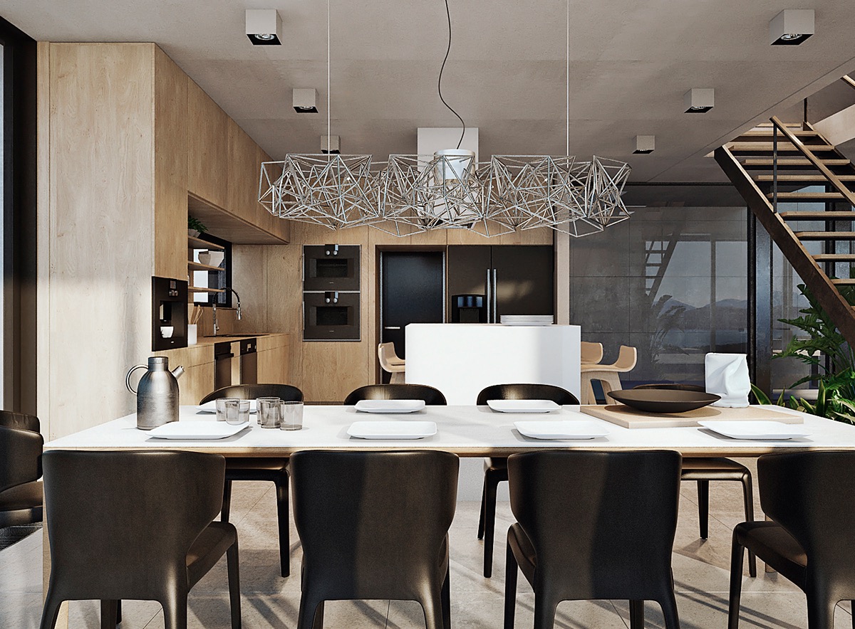 現(xiàn)代餐廳裝飾效果圖