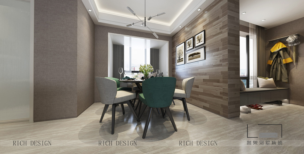 現(xiàn)代餐廳裝修效果圖