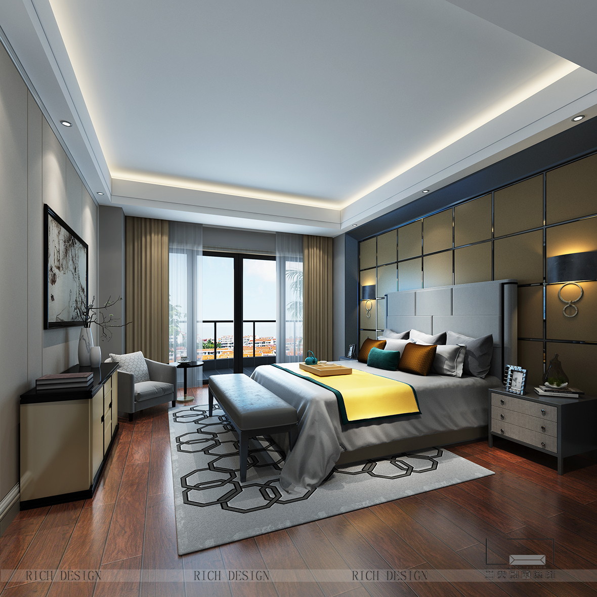 現(xiàn)代臥室裝修效果圖
