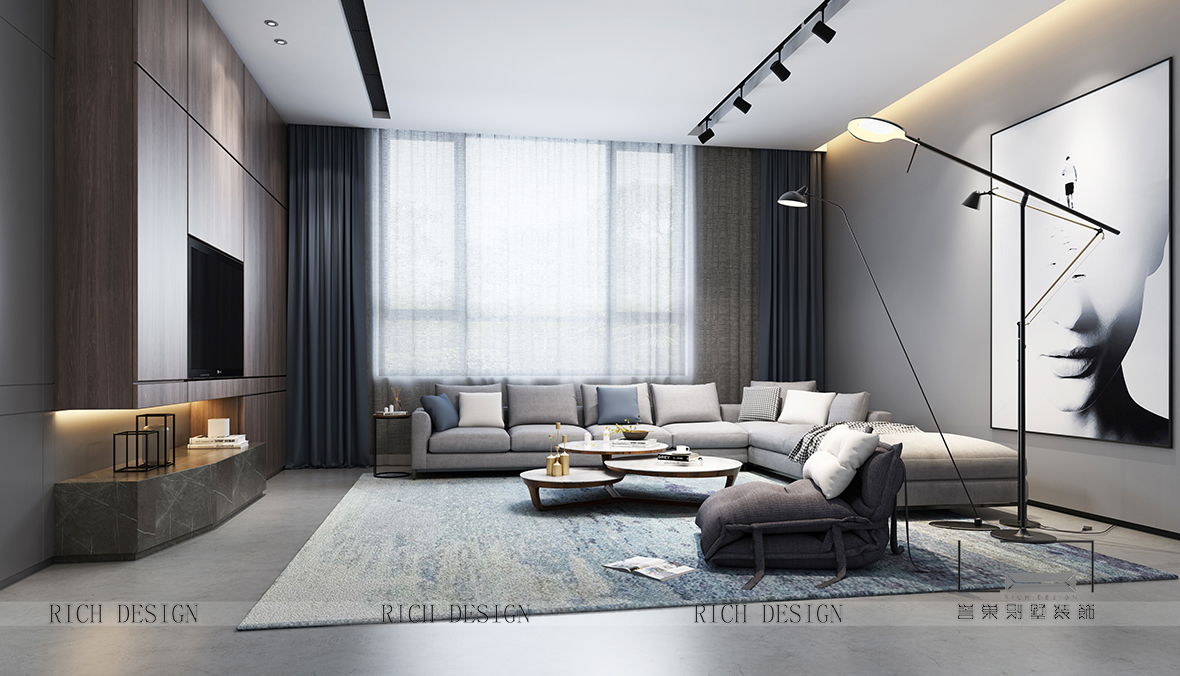 現(xiàn)代客廳裝飾設(shè)計效果圖