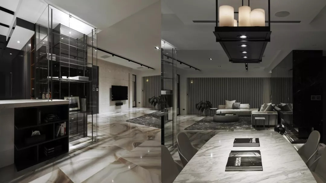 現(xiàn)代客廳裝修角度一效果圖