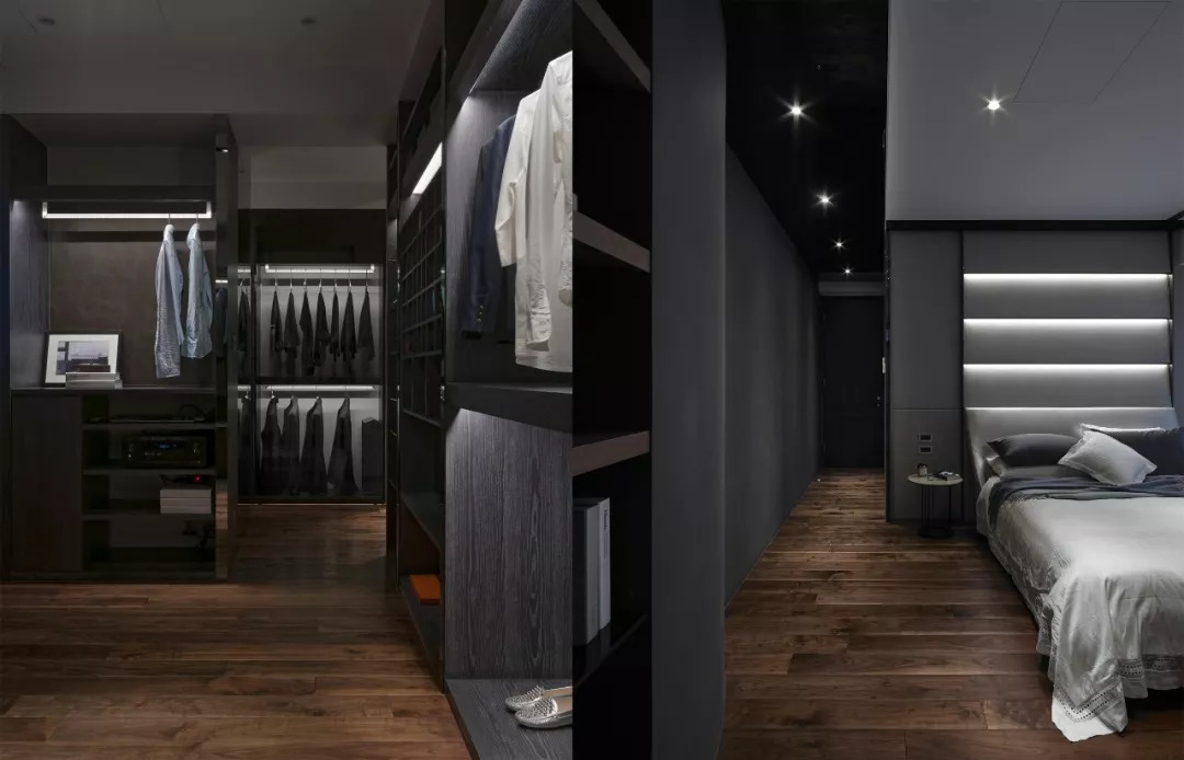 現(xiàn)代衣間房裝修角度一效果圖