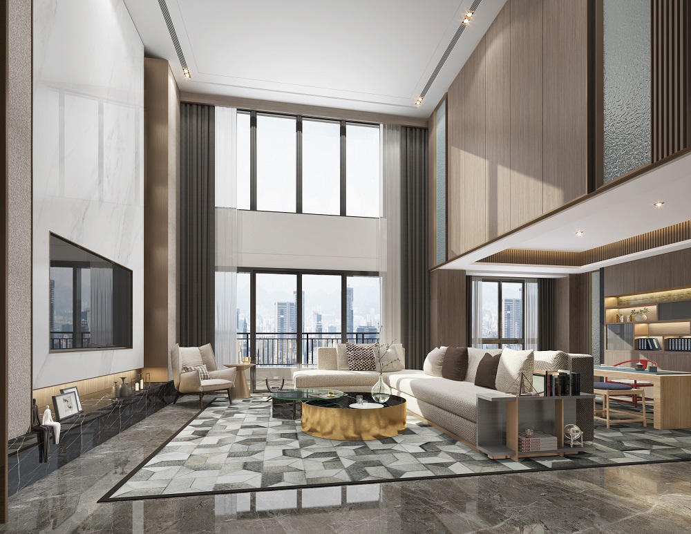 現(xiàn)代客廳裝飾效果圖