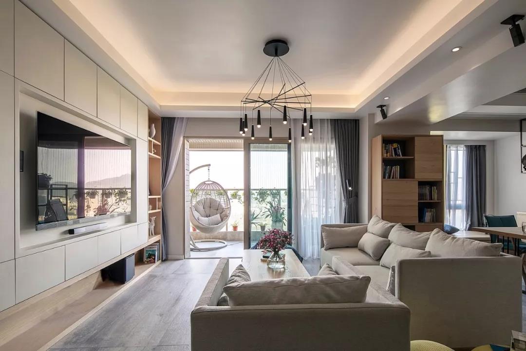 現(xiàn)代客廳家裝設(shè)計(jì)實(shí)景圖