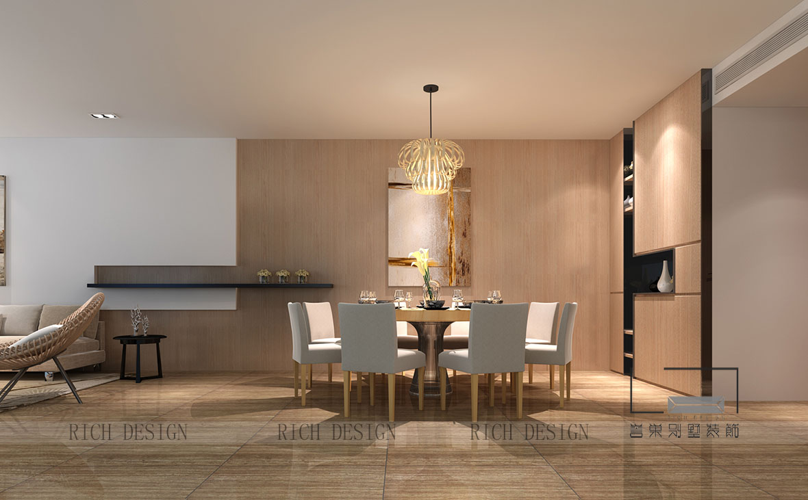 現(xiàn)代餐廳裝修效果圖