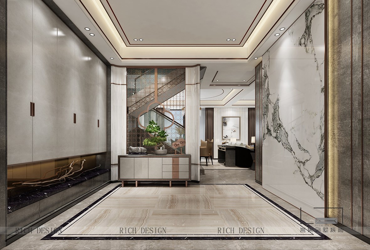 壹方中心玄關(guān)設(shè)計(jì)效果圖