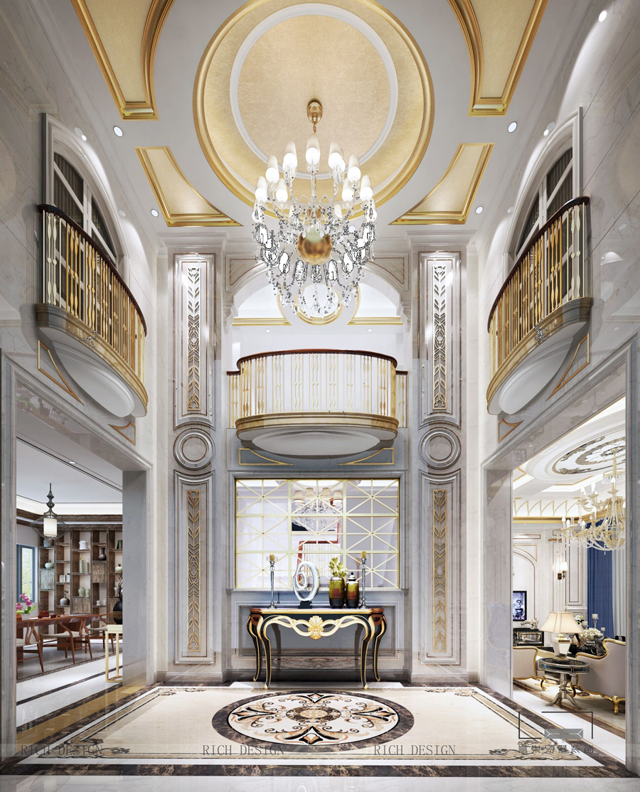 別墅玄關(guān)裝修效果圖