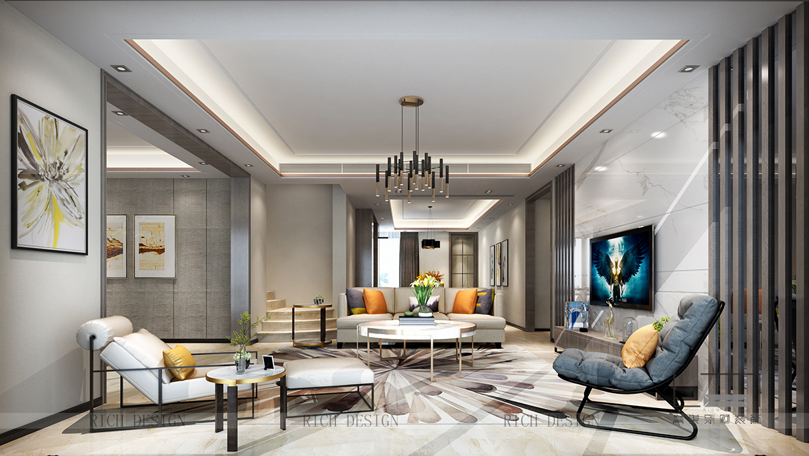 現(xiàn)代客廳裝修效果圖