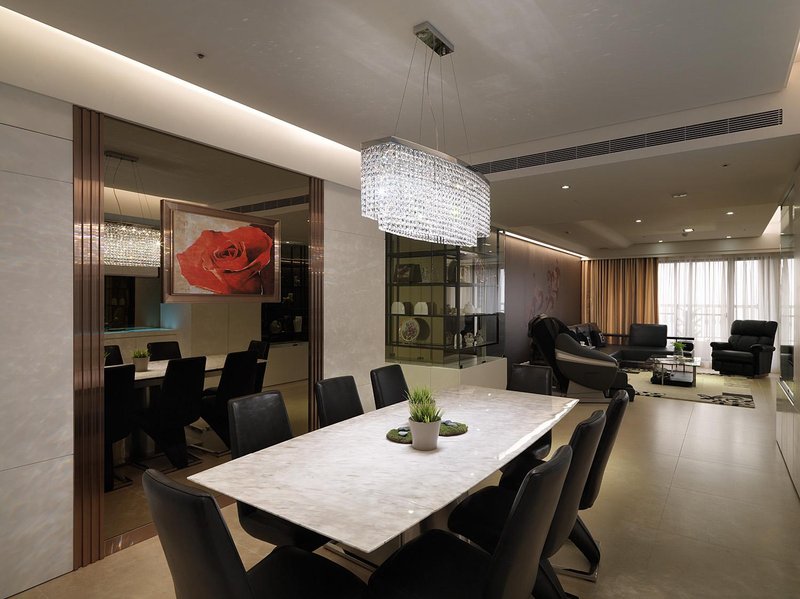 現(xiàn)代餐廳裝飾效果圖