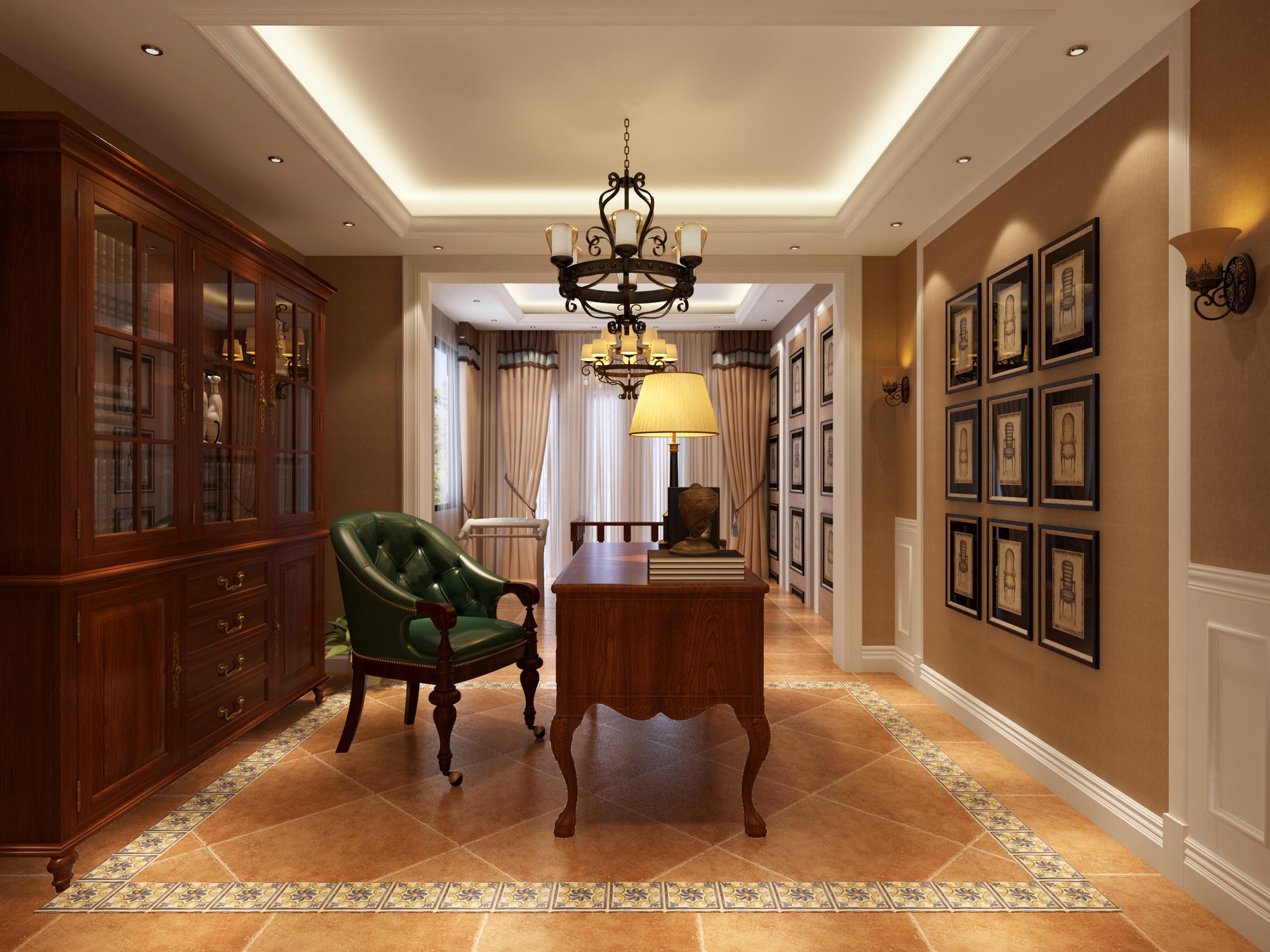 書桌裝修效果圖