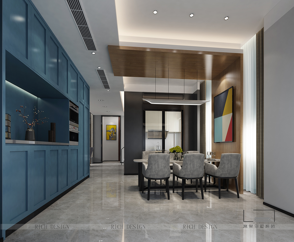 現(xiàn)代餐廳裝修設(shè)計(jì)效果圖