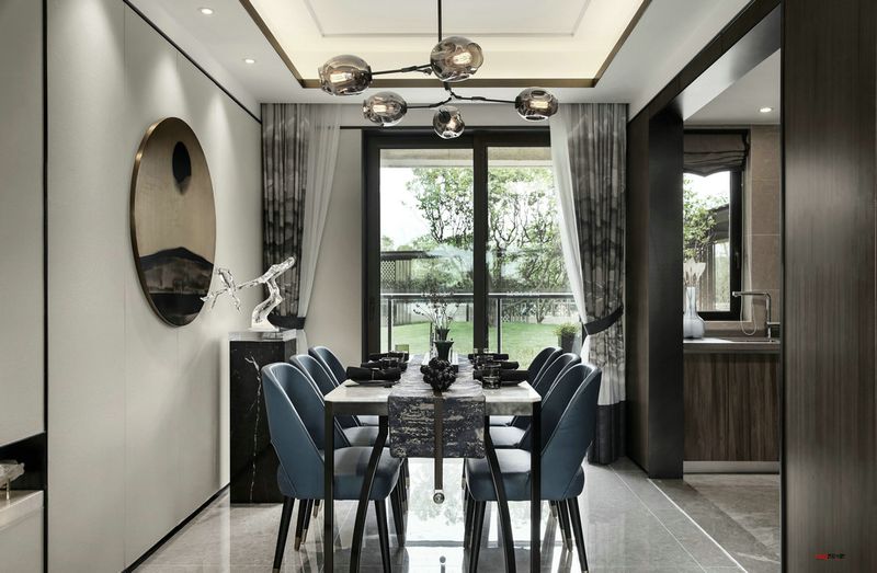 中式餐廳裝修效果圖