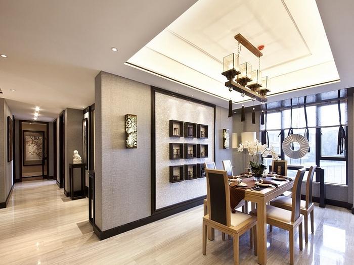 中式別墅餐廳裝修
