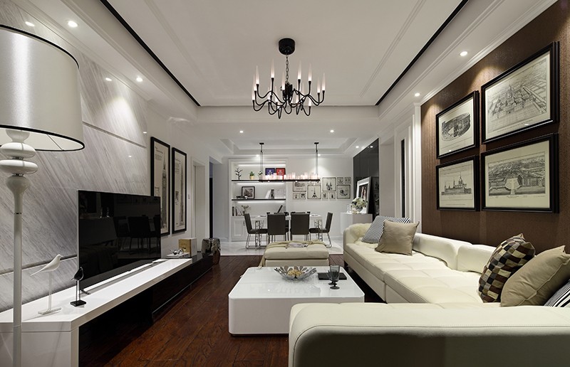 別墅客廳裝修設(shè)計(jì)實(shí)景圖