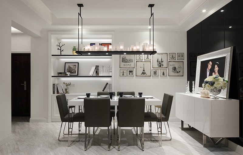 別墅餐廳裝修設(shè)計(jì)實(shí)景圖