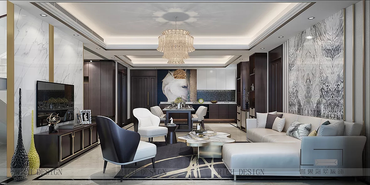 現(xiàn)代客廳裝修設(shè)計效果圖