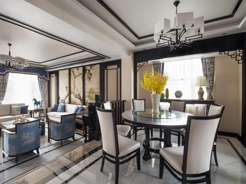 中式客廳裝飾設(shè)計(jì)效果圖