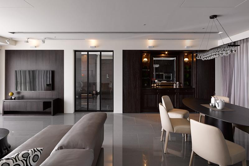 現(xiàn)代餐廳裝修角度效果圖